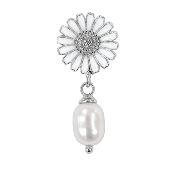 Marguerite Pearl vedhæng sølv , fra Christina Jewelry & Watches